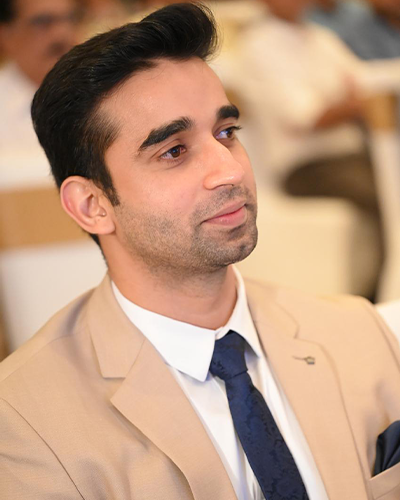 Saurav Sharma, Trustee, Lilavati Hospitals, HOCON Advisory Committee Gujarat member